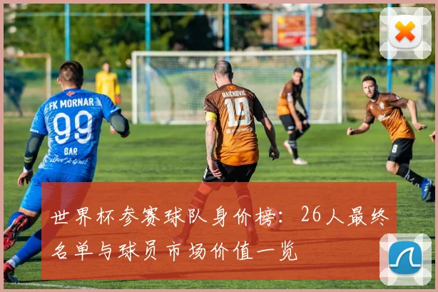 世界杯参赛球队身价榜:26人最终名单与球员市场价值一览